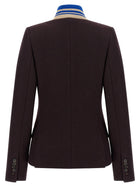 Dries Van Noten Britt Blazer Purple, view 2