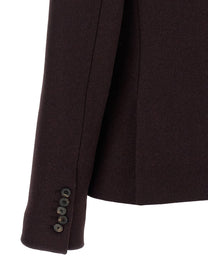 Dries Van Noten Britt Blazer Purple