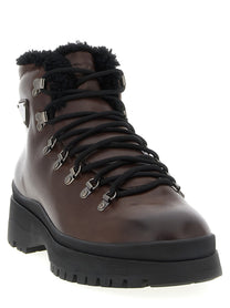 Prada Brixxen Ankle Boots Brown
