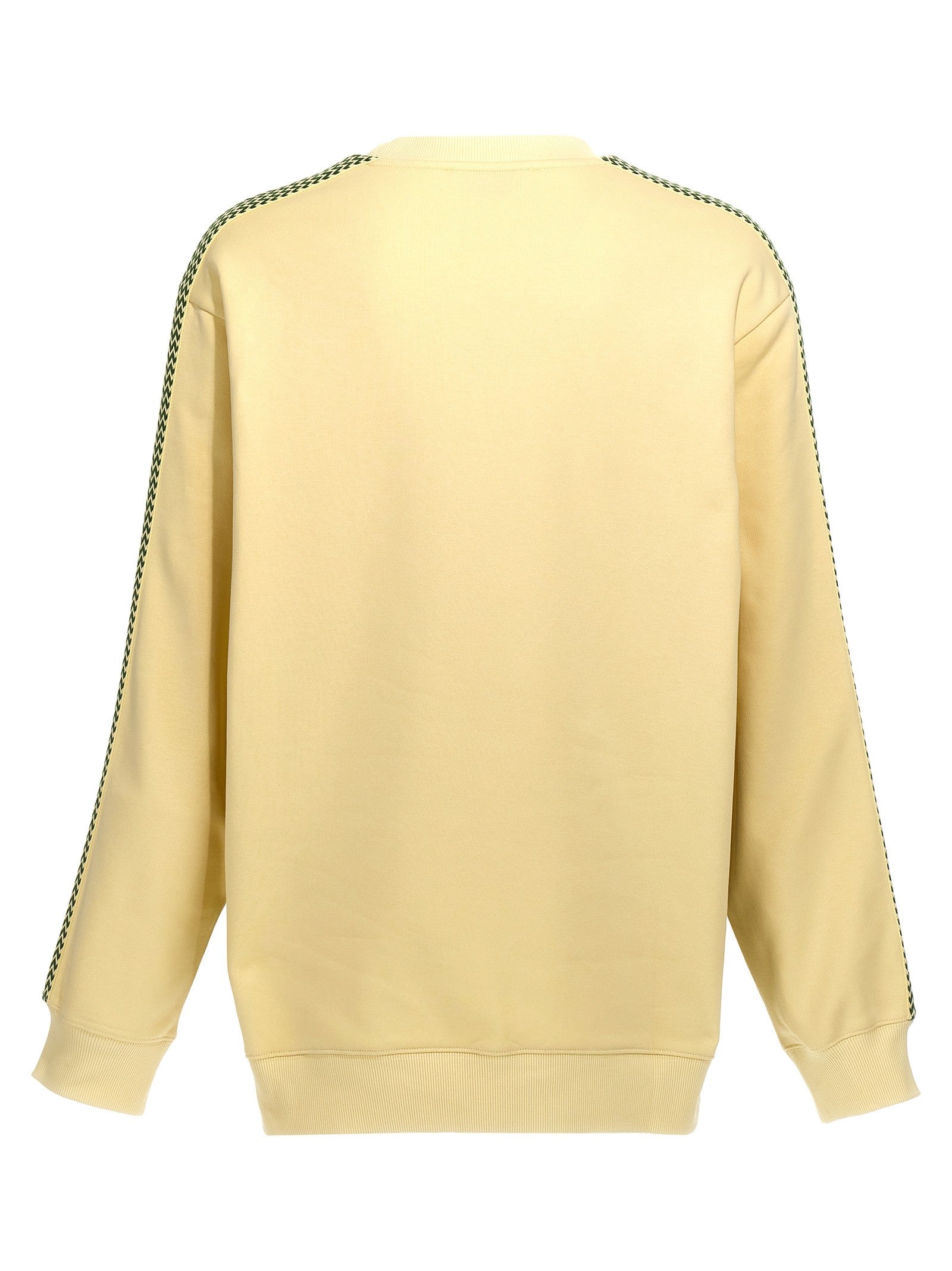 LANVIN Brodé Lanvin Side Curb Sweatshirt Yellow