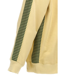LANVIN Brodé Lanvin Side Curb Sweatshirt Yellow