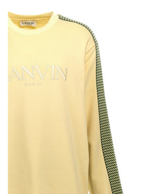 LANVIN Brodé Lanvin Side Curb Sweatshirt Yellow