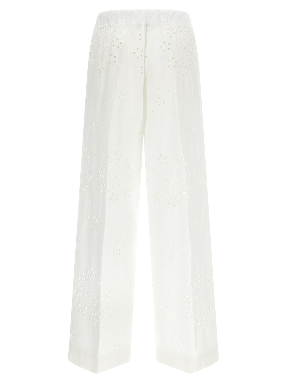 Herno Broderie Anglaise Pants White, view 2