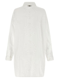 Herno Broderie Anglaise Shirt White