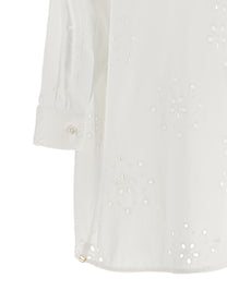 Herno Broderie Anglaise Shirt White
