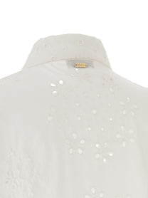 Herno Broderie Anglaise Shirt White