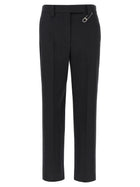 PRADA Brooch Pants Grey