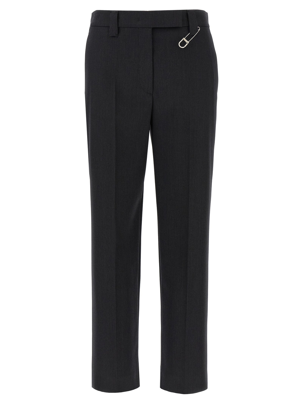 PRADA Brooch Pants Grey