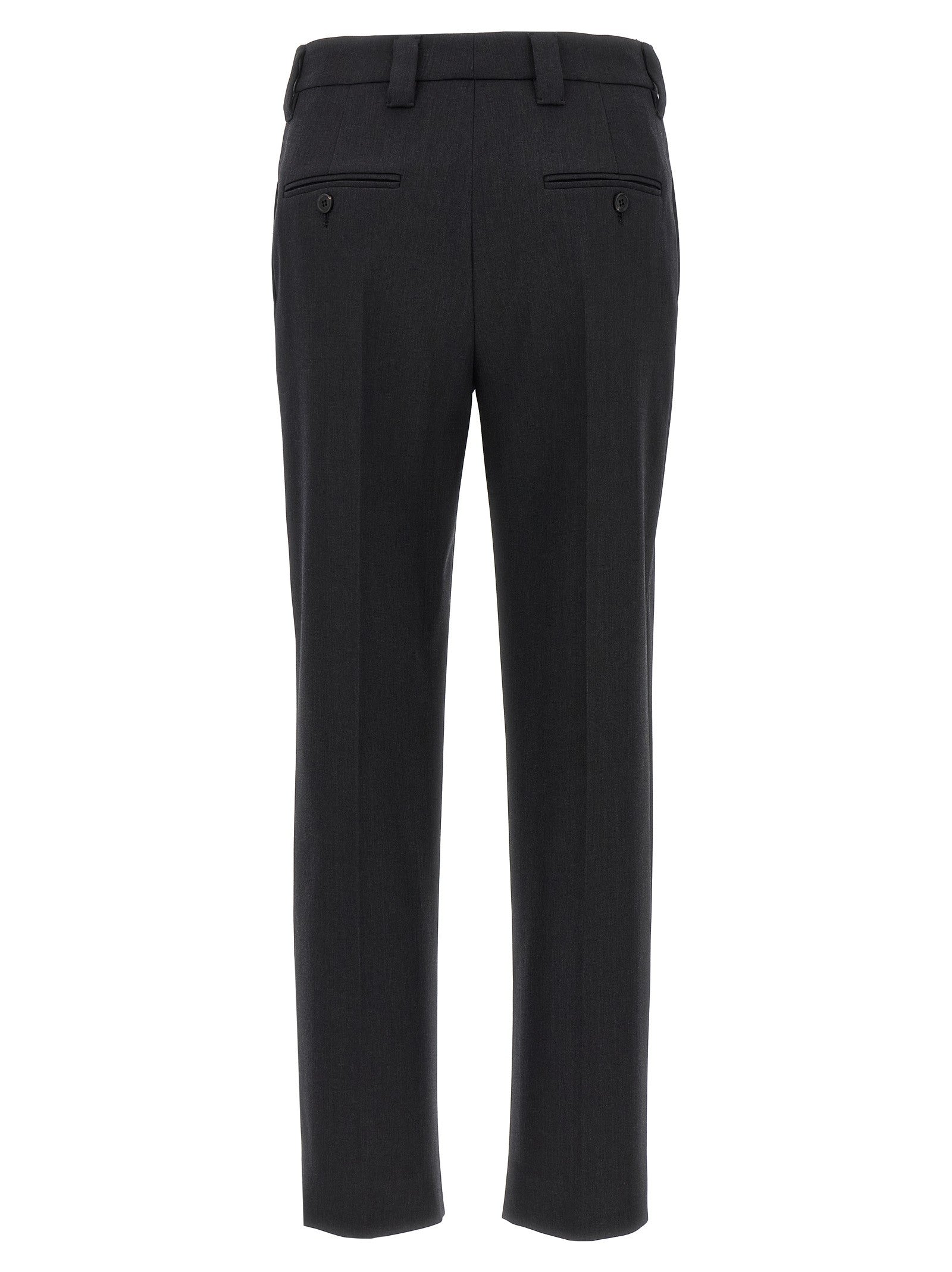 PRADA Brooch Pants Grey