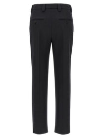 PRADA Brooch Pants Grey