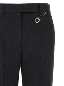 PRADA Brooch Pants Grey