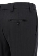 PRADA Brooch Pants Grey, view 4