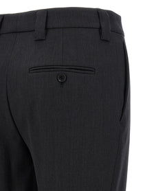 PRADA Brooch Pants Grey