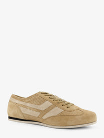 Tom Ford Men's Brook Suede Sneakers Beige