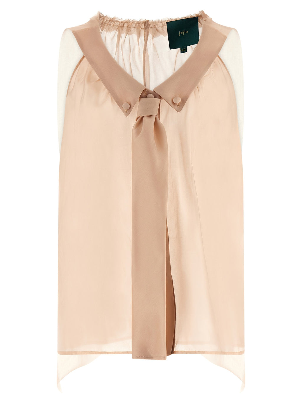 Maison Jejia Brooks Top Blue