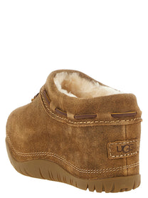 UGG Brown Bucked Sabots Brown