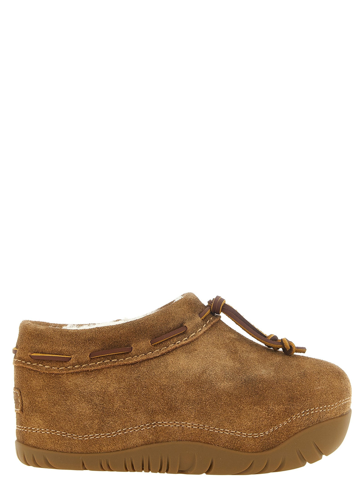 UGG Brown Bucked Sabots Brown
