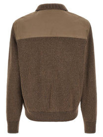 Brioni Brown Hybrid Jacket Brown