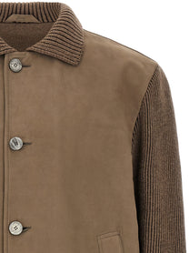 Brioni Brown Hybrid Jacket Brown
