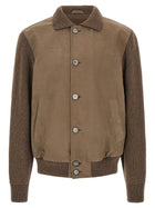 Brioni Brown Hybrid Jacket Brown