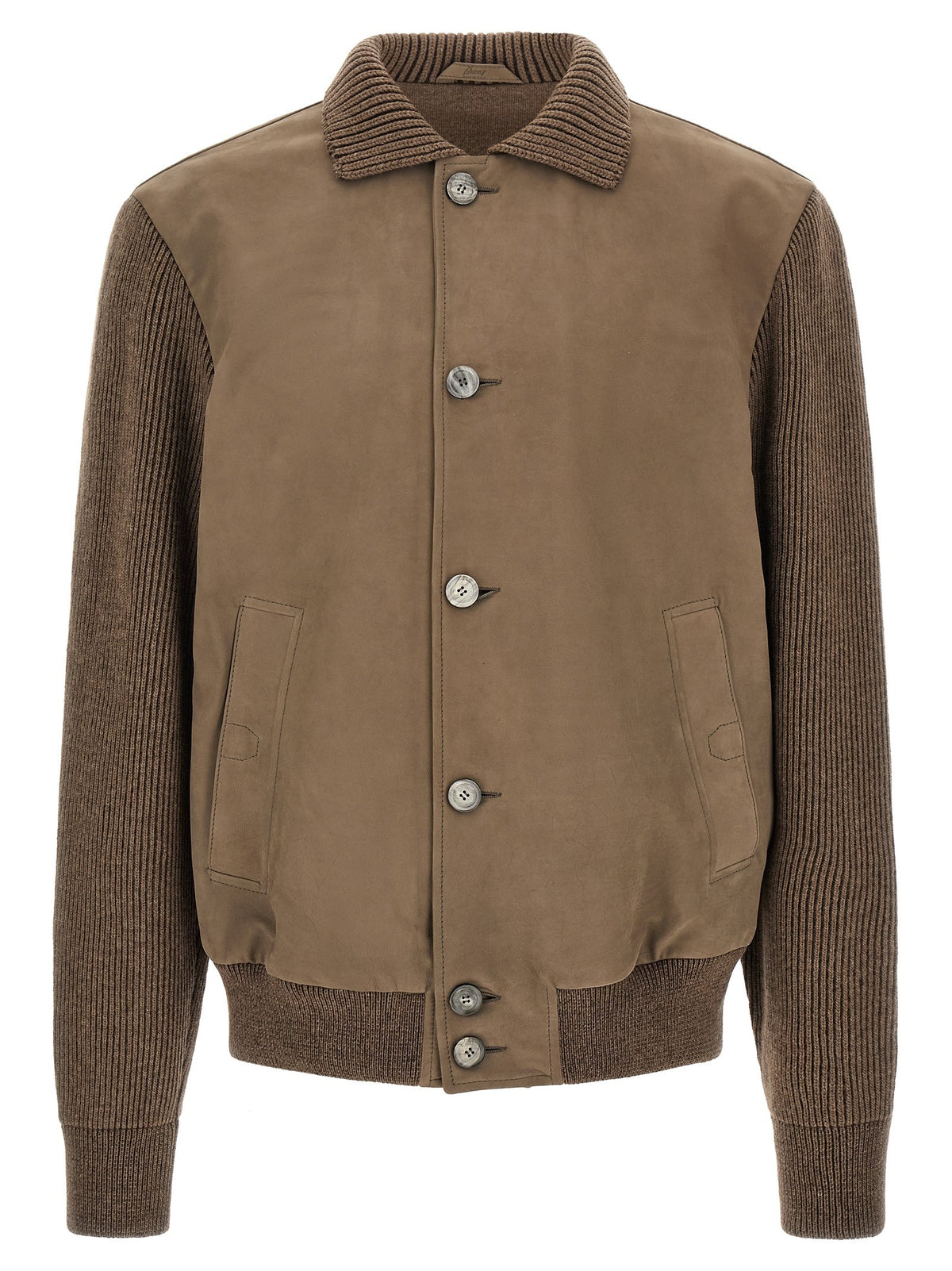 Brioni Brown Hybrid Jacket Brown