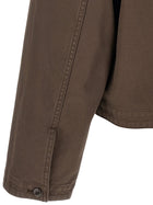 Lemaire Brown Korean Collar Jacket Brown
