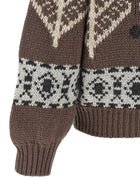 Brunello Cucinelli Brown Nordic Heritage Sweater Brown