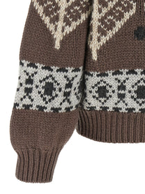 Brunello Cucinelli Brown Nordic Heritage Sweater Brown