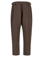 Lemaire Brown Tapered Pants Brown
