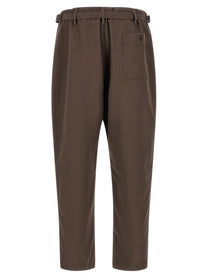 Lemaire Brown Tapered Pants Brown