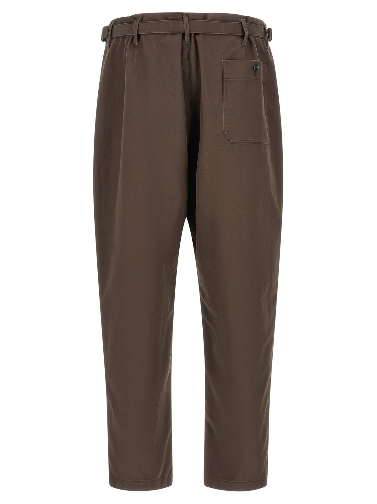 Lemaire Brown Tapered Pants Brown