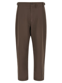 Lemaire Brown Tapered Pants Brown