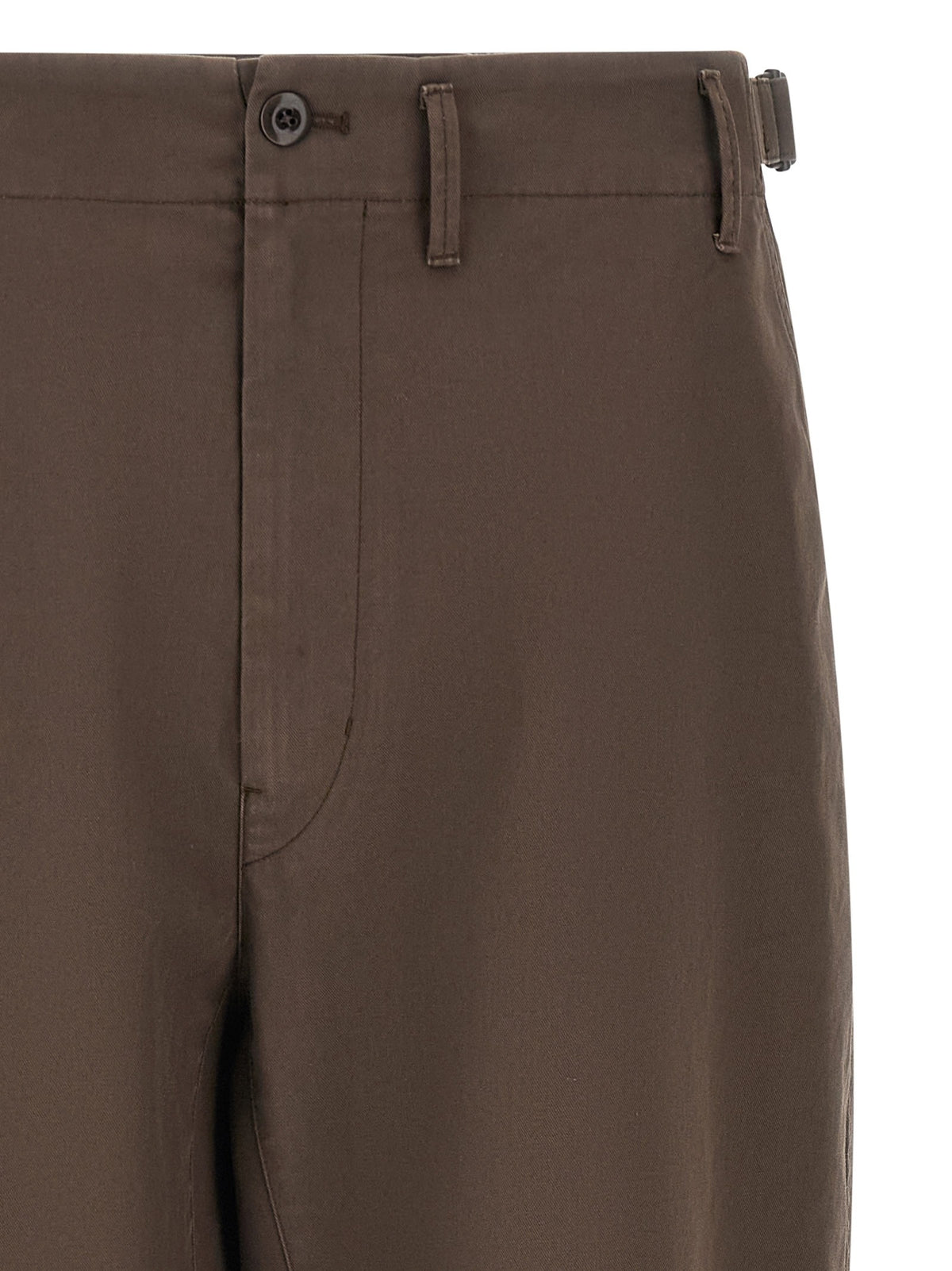 Lemaire Brown Tapered Pants Brown