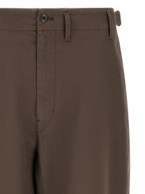Lemaire Brown Tapered Pants Brown