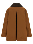 Ganni Brown Twill Jacket Brown