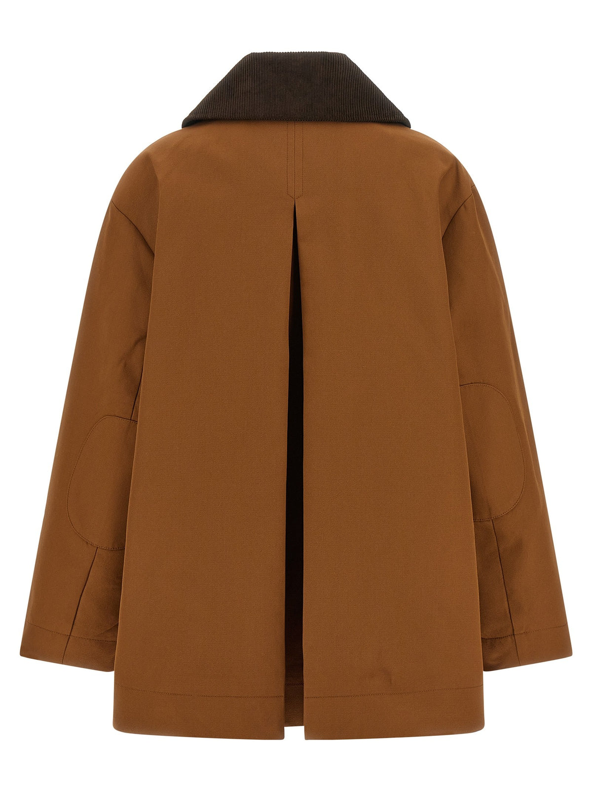 Ganni Brown Twill Jacket Brown