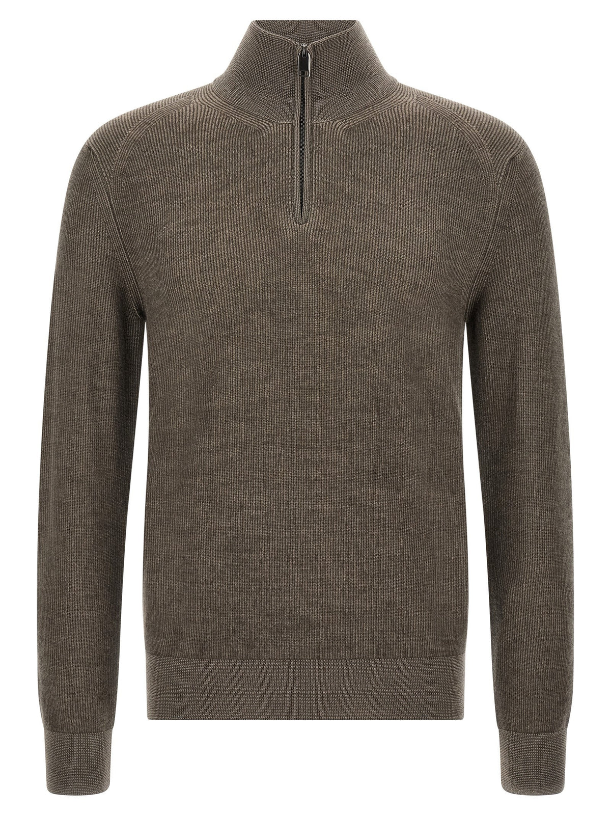 Brioni Brown Vanisé Sweater Brown