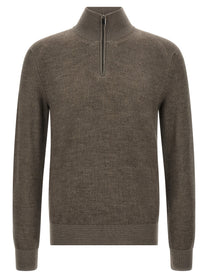 Brioni Brown Vanisé Sweater Brown