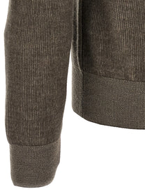 Brioni Brown Vanisé Sweater Brown