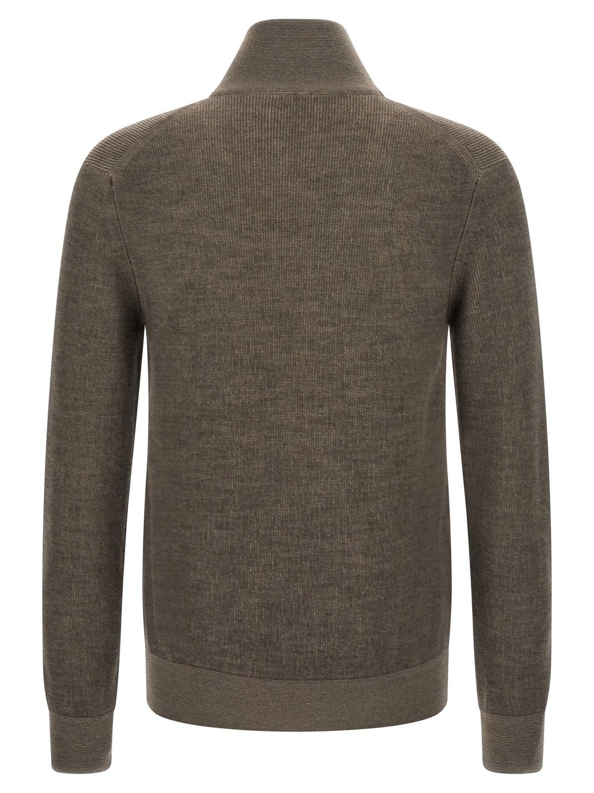 Brioni Brown Vanisé Sweater Brown