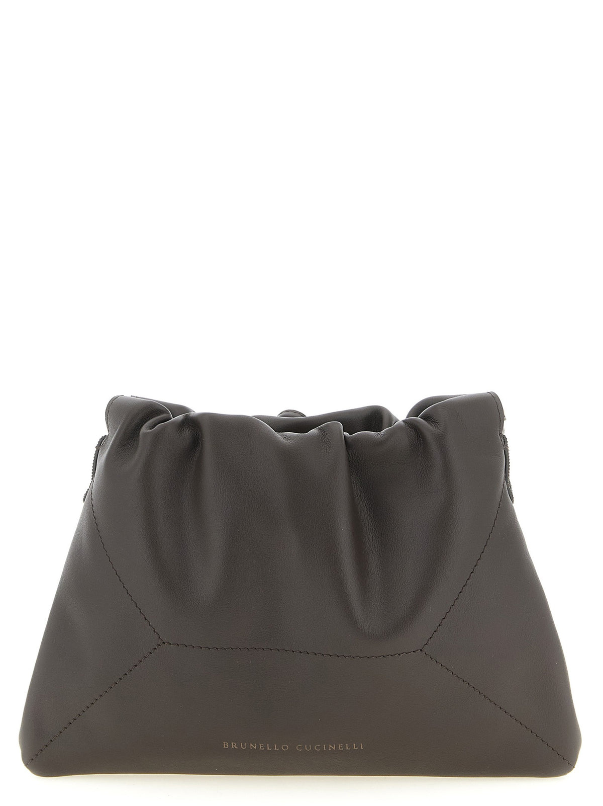 Brunello Cucinelli BC Duo Pouch Brown
