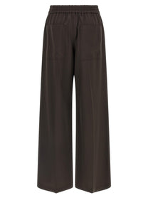 Brunello Cucinelli Cool Wool Pants Brown, view 2