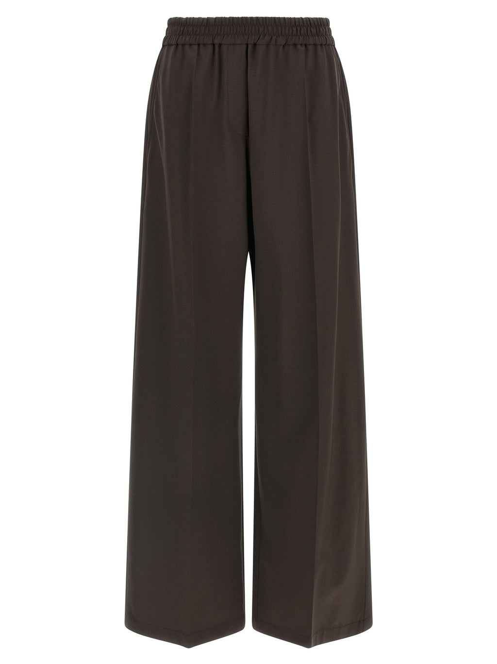 Brunello Cucinelli Cool Wool Pants Brown