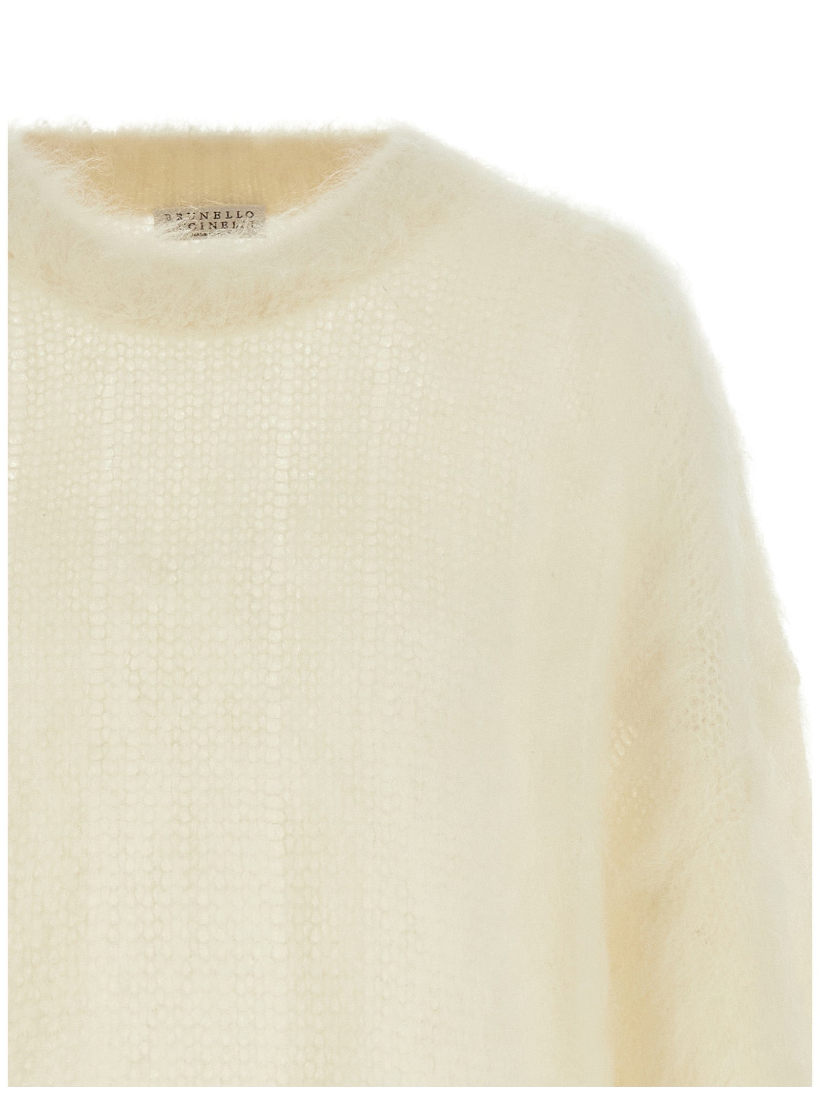 BRUNELLO CUCINELLI - BRUNELLO CUCINELLI - Mohair silk sweater - Women’s Knitwear