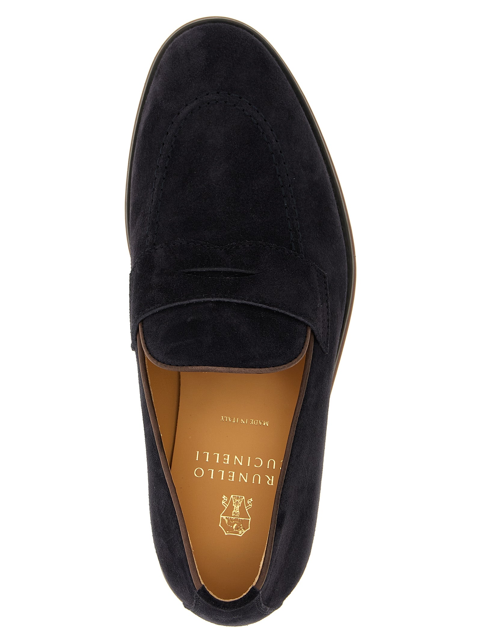 BRUNELLO CUCINELLI - BRUNELLO CUCINELLI - Suede loafers - Men’s Shoes