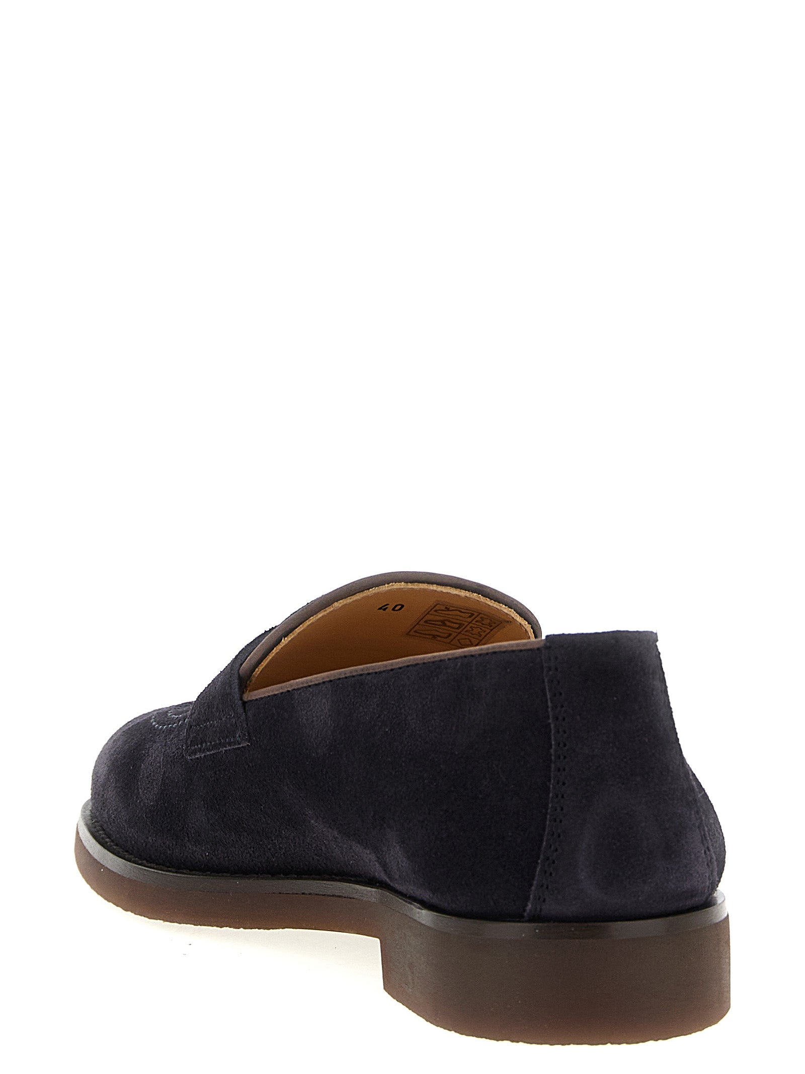 BRUNELLO CUCINELLI - BRUNELLO CUCINELLI - Suede loafers - Men’s Shoes