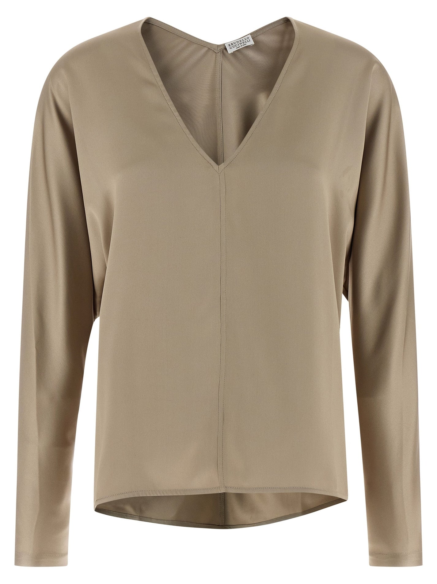 BRUNELLO CUCINELLI - BRUNELLO CUCINELLI - Silk blouse - Women’s Tops