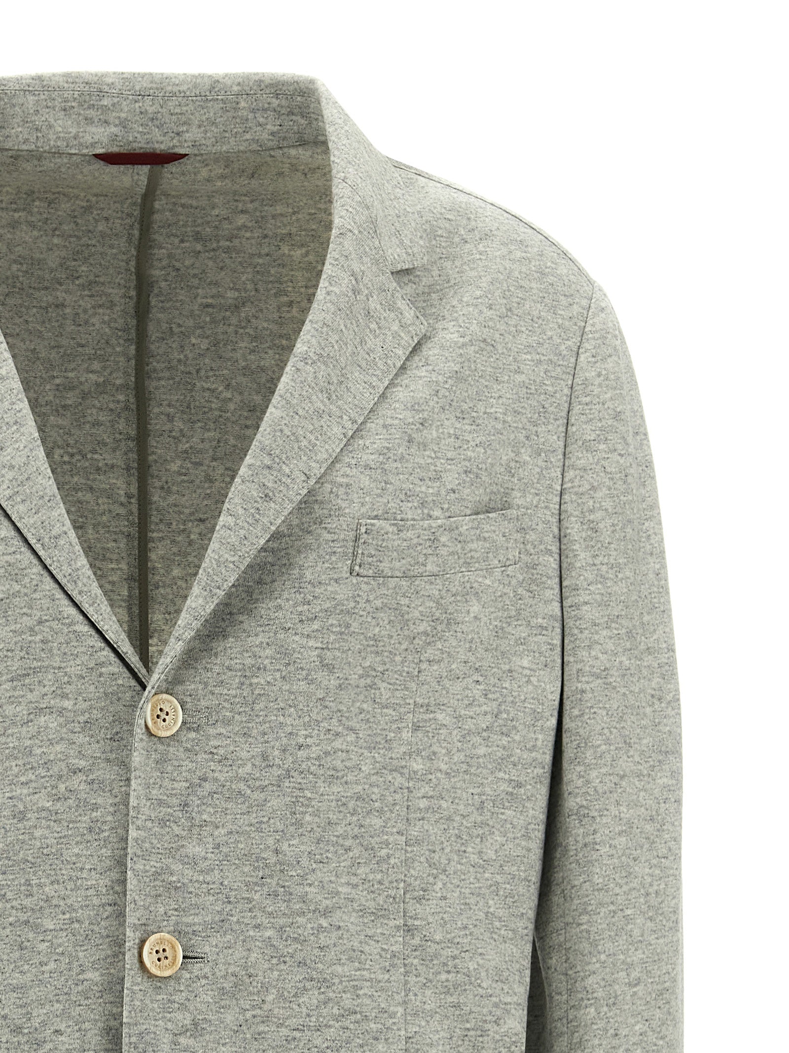 BRUNELLO CUCINELLI - BRUNELLO CUCINELLI - Single-breasted cashmere blazer - Men’s Clothing