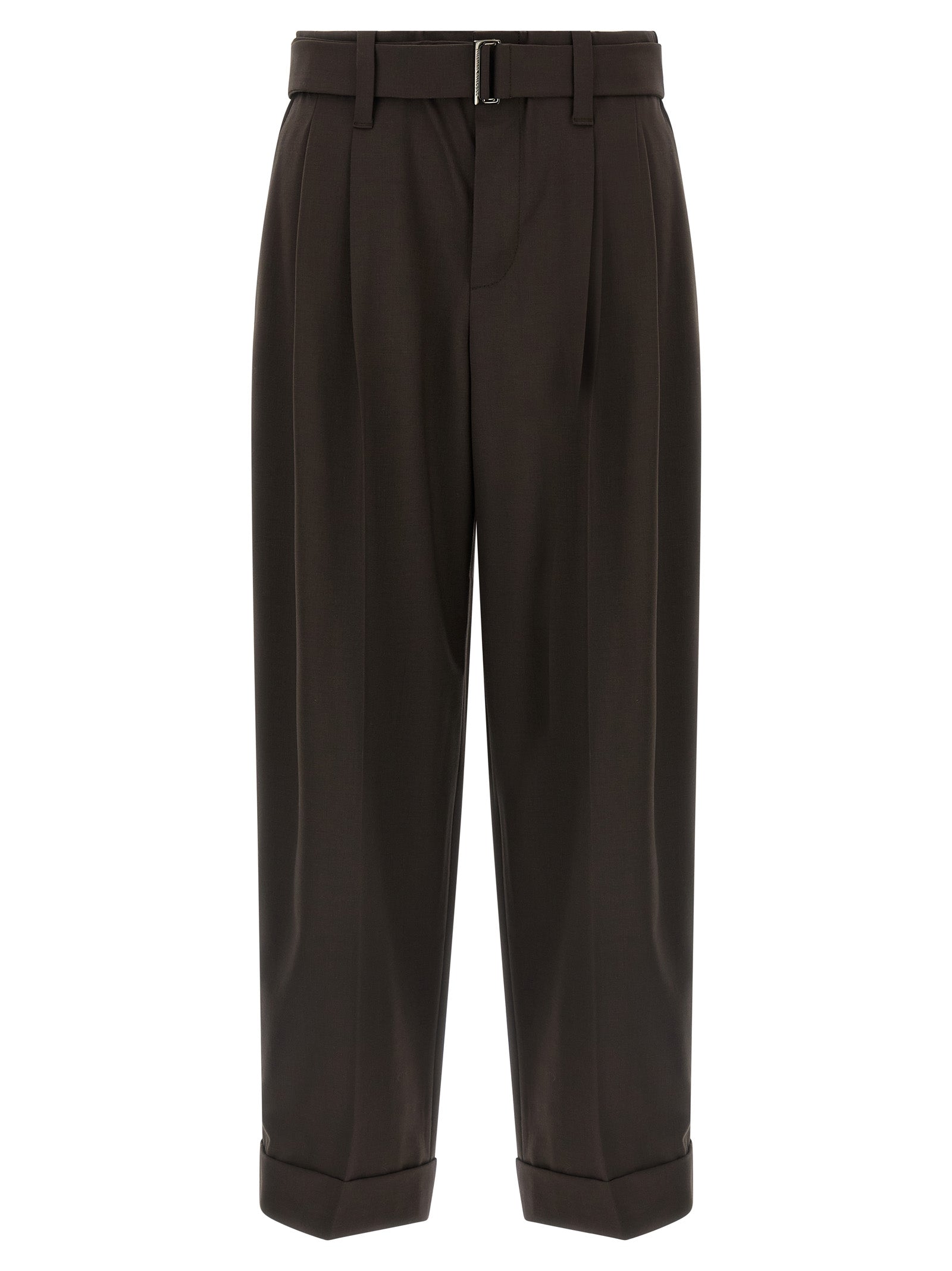 BRUNELLO CUCINELLI - BRUNELLO CUCINELLI - Wool pants - Women’s Pants