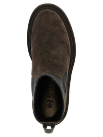 BRUNELLO CUCINELLI - BRUNELLO CUCINELLI - Monile ankle boots - Women’s Shoes